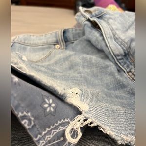 Comfy Stretchy Jean Shorts